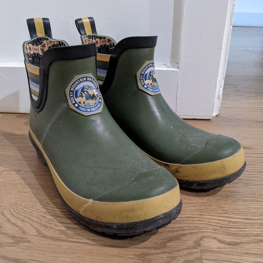 Short Rain Boots